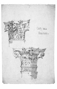 Hovedsteder fra Bologna, 1891 av Charles Rennie Mackintosh