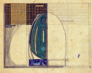 Design for W.J. Bassett-Lowke, 1916 av Charles Rennie Mackintosh