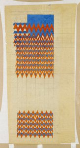 Stoffdesign av Charles Rennie Mackintosh