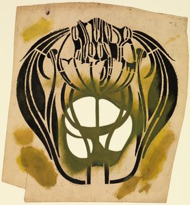 Sjablong av Charles Rennie Mackintosh