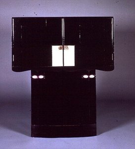 Skrivebord for Hill House, Helensburgh (stengt) (se 71065) av Charles Rennie Mackintosh