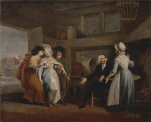 'The Vicar of Wakefield,' Vol. II, kap. III: Olivias retur