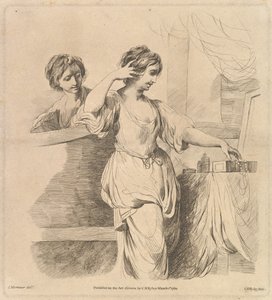 Kvinne på toalettet hennes, 1. mars 1780.