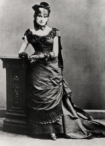 Berthe Morisot (1841-95) (bw-bilde)