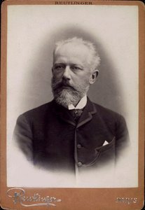 Peter Ilich Tchaikovsky , russisk komponist, sent på 1800-tallet