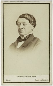 Portrett av Laborde Léon, diplomat, arkeolog og kurator ved Louvre, ca. 1860-90 (bilde)