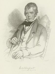 Sir Walter Scott av Charles Robert Leslie
