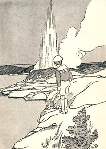 En geyser, 1912 av Charles Robinson