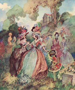 En liten skandale, Marylebone Gardens av Charles Robinson