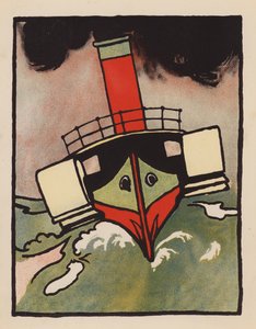 Tull: En tapt damper (fargelitografi) av Charles Robinson