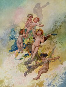Spring from The Seasons bestilt for 1920 Pears Annual