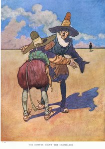 Striden om kameleonen, 1930-tallet av Charles Robinson