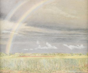 Regnbuen (olje på plate) av Charles Robinson Sykes