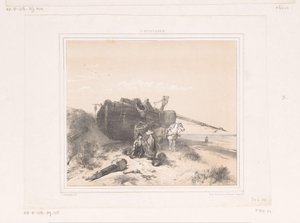 Båt på stranden av Charles Rochussen