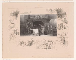 Riddere rundt et bord av Charles Rochussen