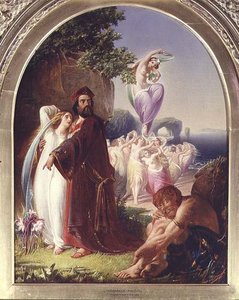 Prospero og Miranda av Charles Rolt