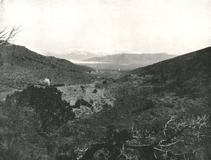 Utah Lake fra Circle Point, Salt Lake City, USA, 1895.