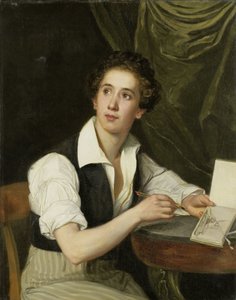 Selvportrett av Charles Saligo