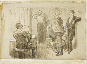 Offiser og ordensmann av Charles Samuel Keene