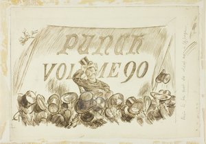 Studie for Punch, bind 90 av Charles Samuel Keene