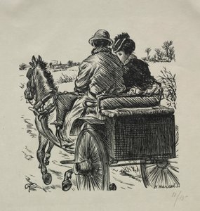 Frakken med pelsfôr, 1869.
