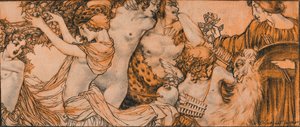 En illustrasjon fra Rubaiyat av Omar Khayyam, 1900-tallet 1914-1915