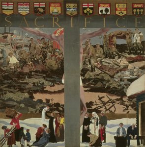 Sacrifice, ca. 1918 (olje)