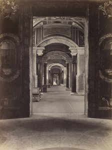Vatikanets bibliotek, ca. 1860. av Charles Soulier