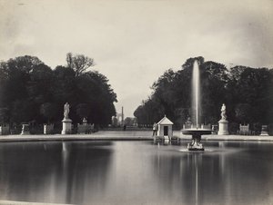Tuileries Garden, Paris av Charles Soulier