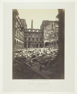 Paris Fire (finansdepartementets indre) av Charles Soulier