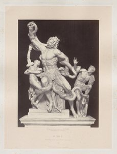 Roma: Laocoon Vatican Group, ca. 1860.