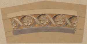 Studie for et grensedesign av Charles Sprague Pearce