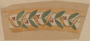 Studie for et grensedesign av Charles Sprague Pearce