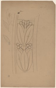 Studie for et grensedesign av Charles Sprague Pearce