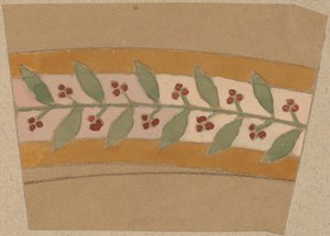 Studie for et grensedesign av Charles Sprague Pearce