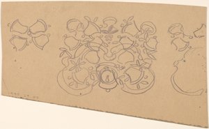 Studie for et grensedesign [verso]