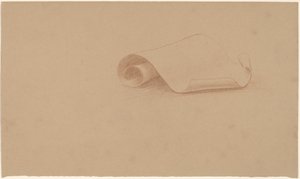 Studie av en rulle av Charles Sprague Pearce