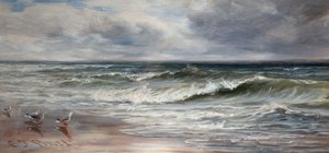 Sea Waves, 1880.