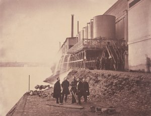 Vanntanker utenfor vedlegget, Paris Exposition Universelle