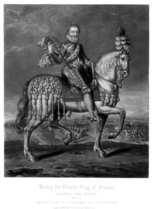 Henrik IV, konge av Frankrike, 1816. av Charles Turner
