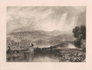 Mer Park fra Rivers of England av Charles Turner