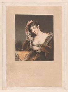 Portrett av Emily St Clare Emily (tittel på objekt) av Charles Turner