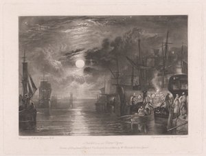 Shields, ved elven Tyne av Charles Turner