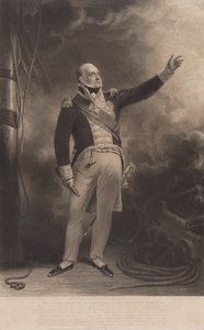 Høyre ærede Edward Lord Viscount Exmouth av Charles Turner