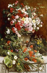 Hyllest til dronningen av blomster, 1884