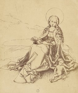 Den hellige jomfru og barnet av Charles Von Bouell
