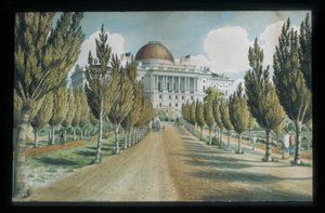 Utsikt over Capitol av Charles W. Burton