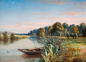 Elvescene, 1880. av Charles Walter Radclyffe