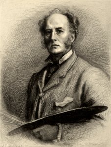 John Everett Millais , britisk kunstner, c1880-1882. av Charles Waltner