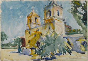 The Mission, 1928 (wc på papir)